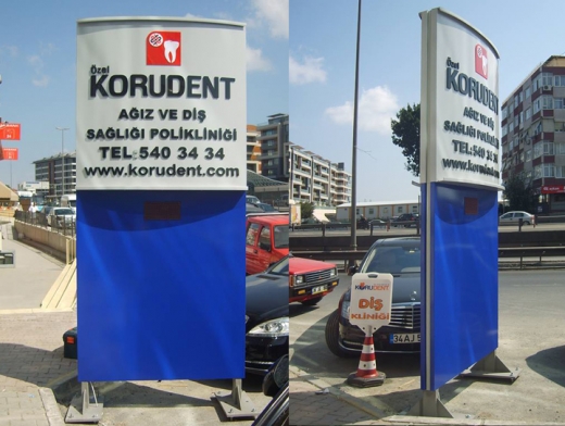 Korudent Diş, Totem Tabela  Küçük Çekmece