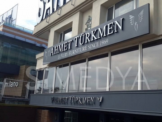 AHMET TÜRKMEN IŞIKLI TABELA FLORYA